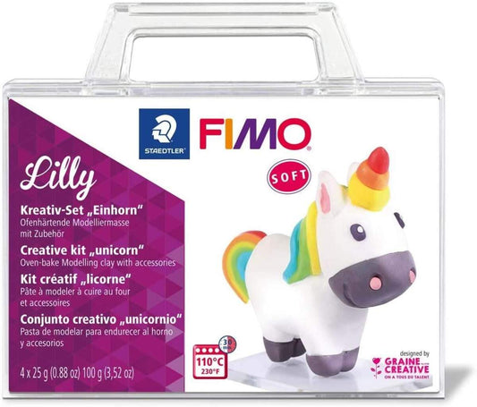 STAEDTLER® FIMO® soft Modellierset "Lilly", Kunststoff, 125 x 140 x 35 mm, 100 g,