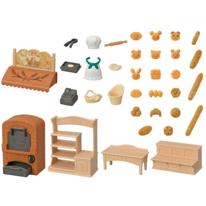 Sylvanian Families Bäckerei Set für Starter Haus