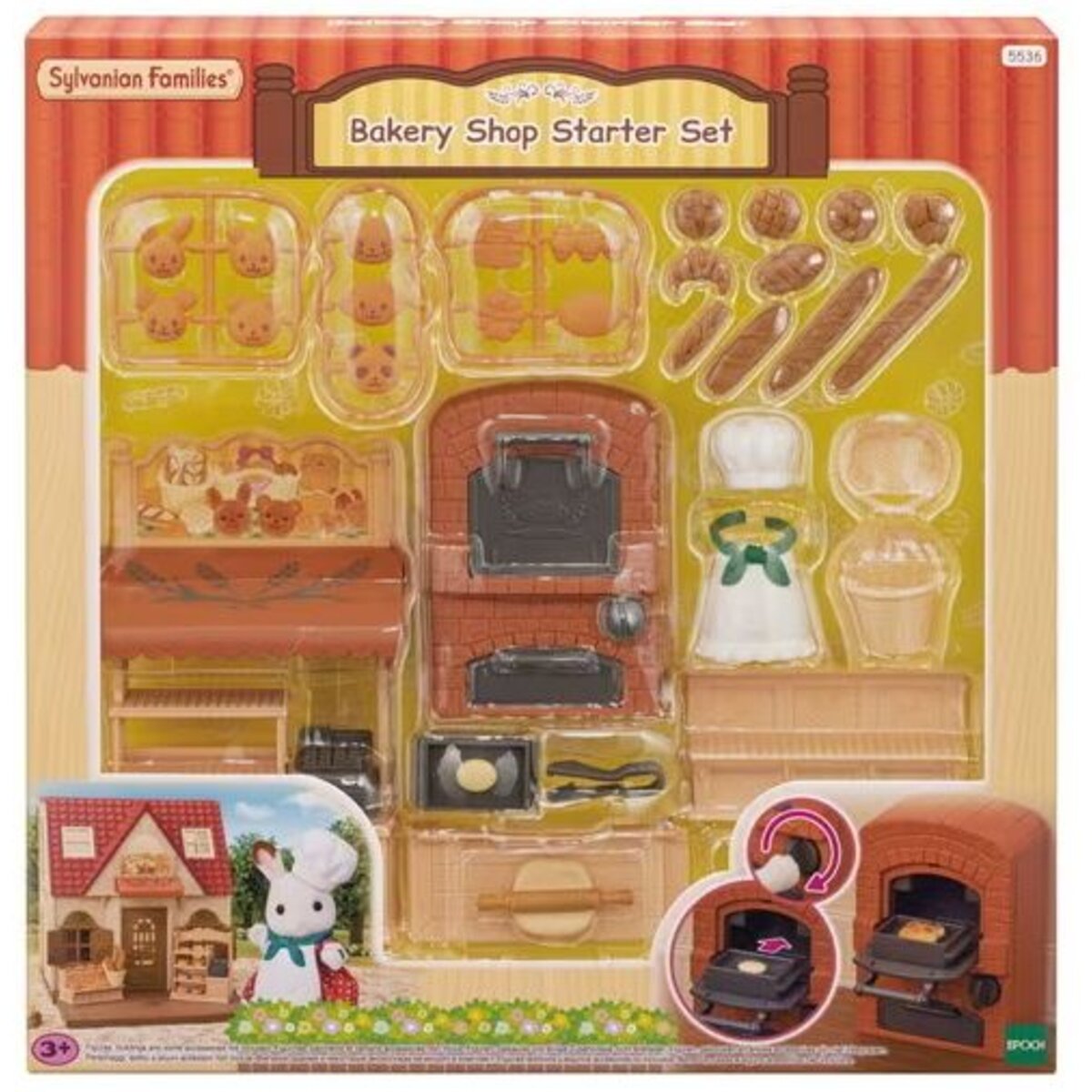 Sylvanian Families Bäckerei Set für Starter Haus