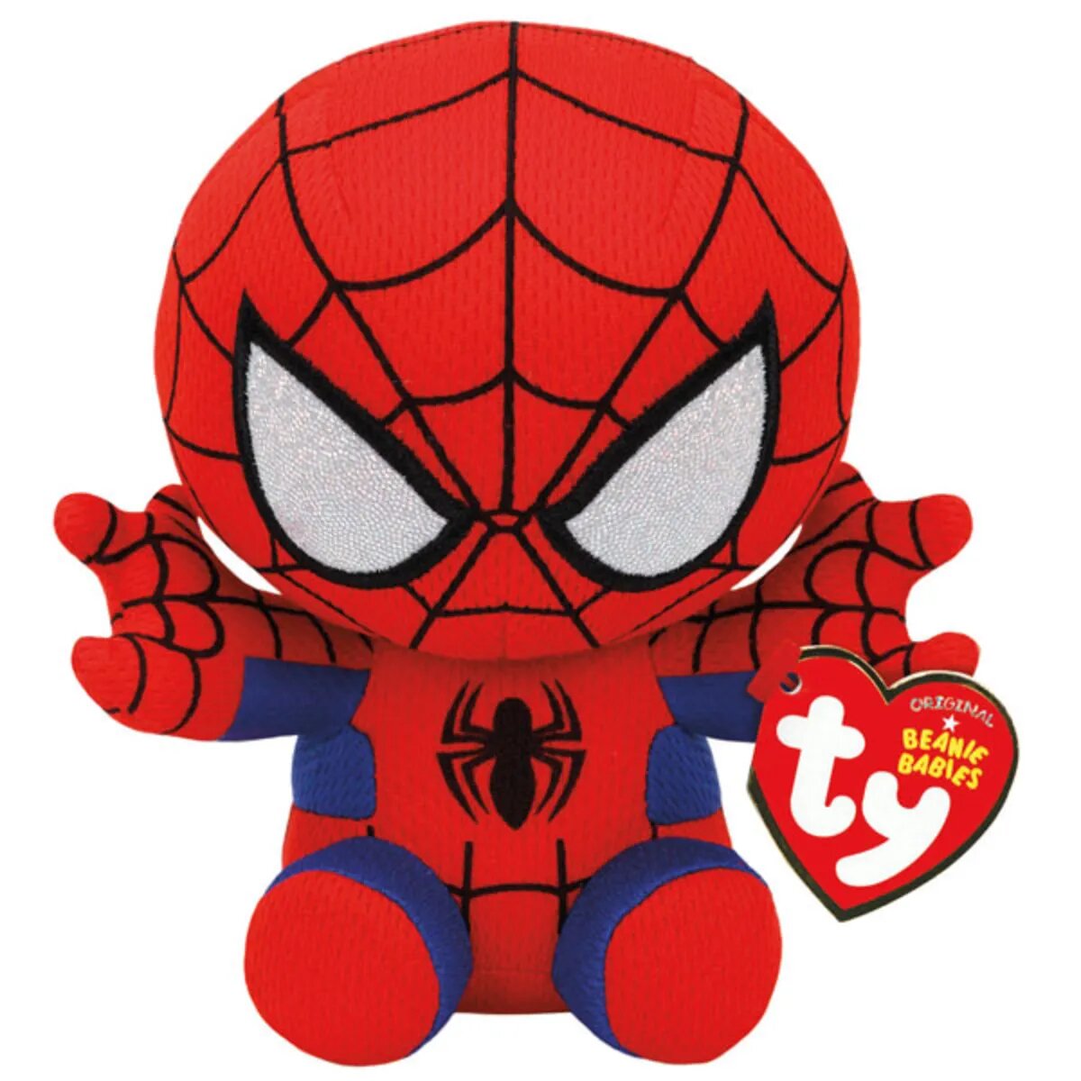 ty Beanie Marvel Avengers Plüsch Spiderman, 15 cm