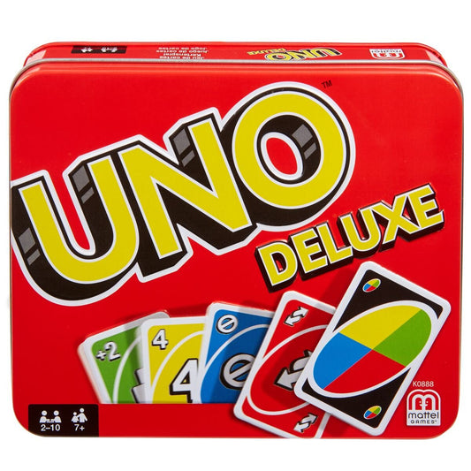 UNO Kartenspiel Deluxe in Metalldose