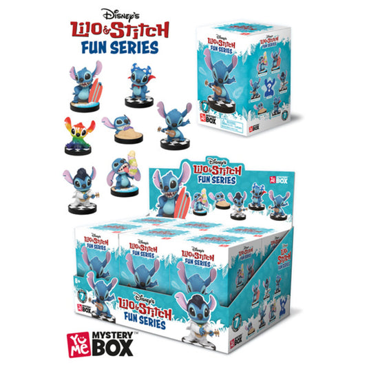 YüMe Disney Lilo & Stitch Suprise Fun Box Serie 8 10 cm, 1 Stück, sortiert